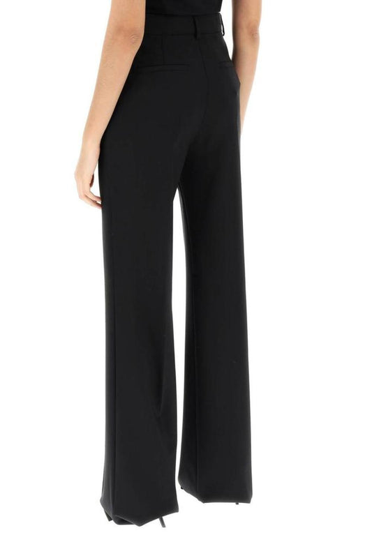 Sportmax Oxalis Flared Pants In Light Wool