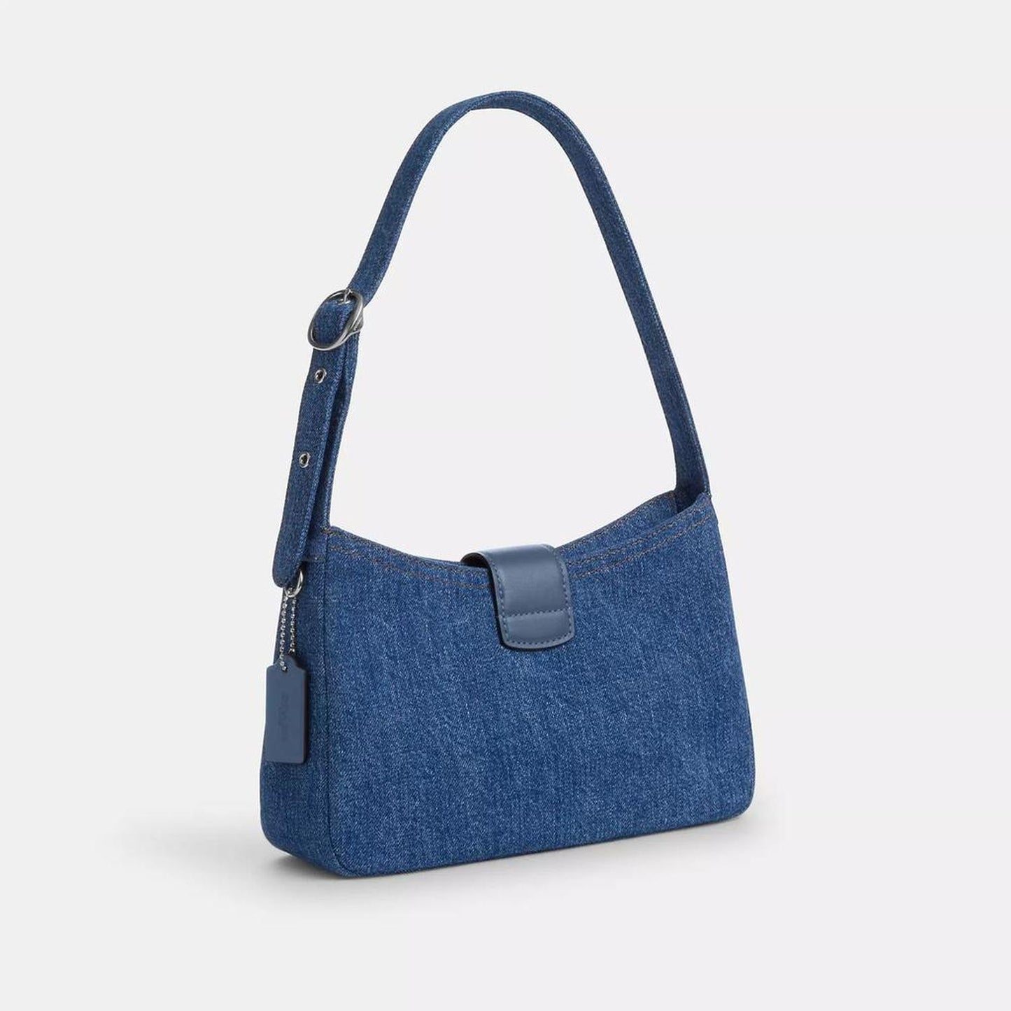 Eliza Shoulder Bag In Signature Denim