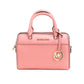 Michael Kors Travel XS Tea Rose Pebbled Leather Duffle Crossbody Handbag Women's Purse