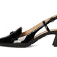 Nikola Patent Leather Hybrid Slingback