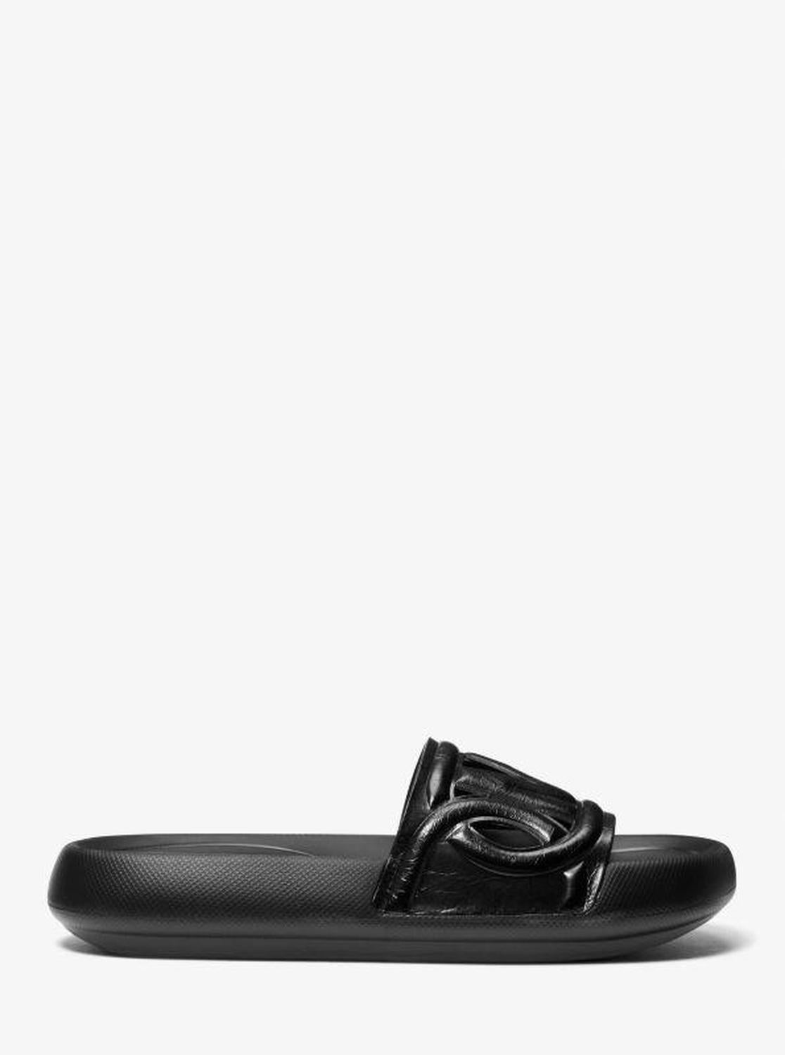 Splash Leather Slide Sandal