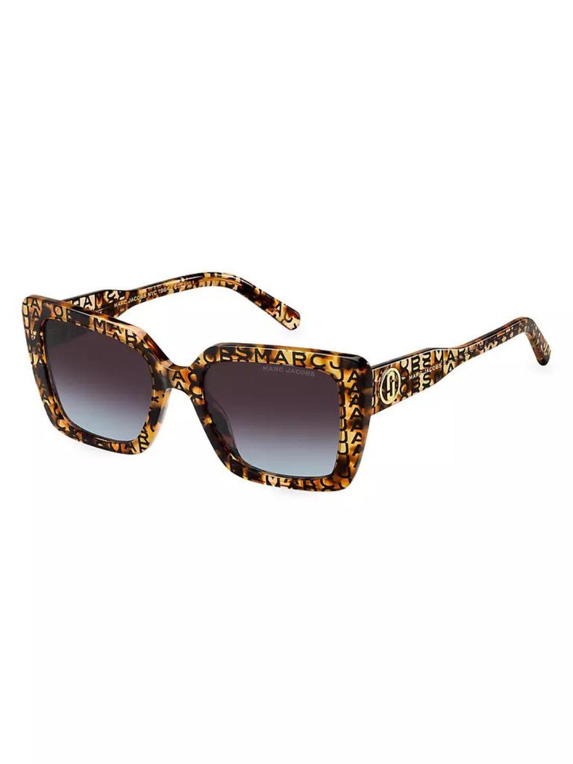 Marc733S 52MM Tortoiseshell Square Sunglasses