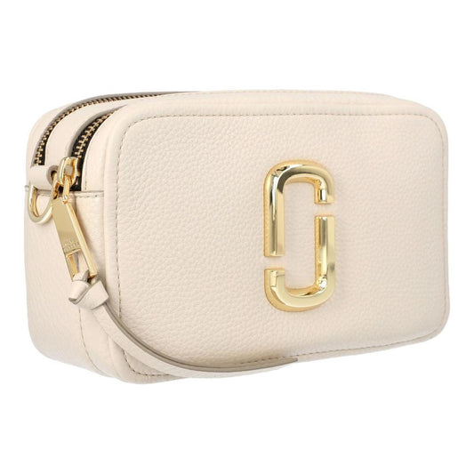 Marc Jacobs The Softshot 21 Crossbody Bag in White Cream