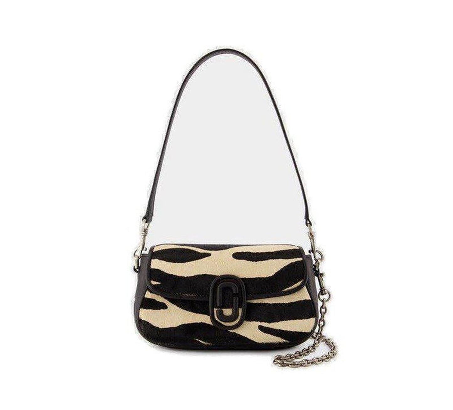 Marc Jacobs The Zebra Clover Logo Detailed Shoulder Bag