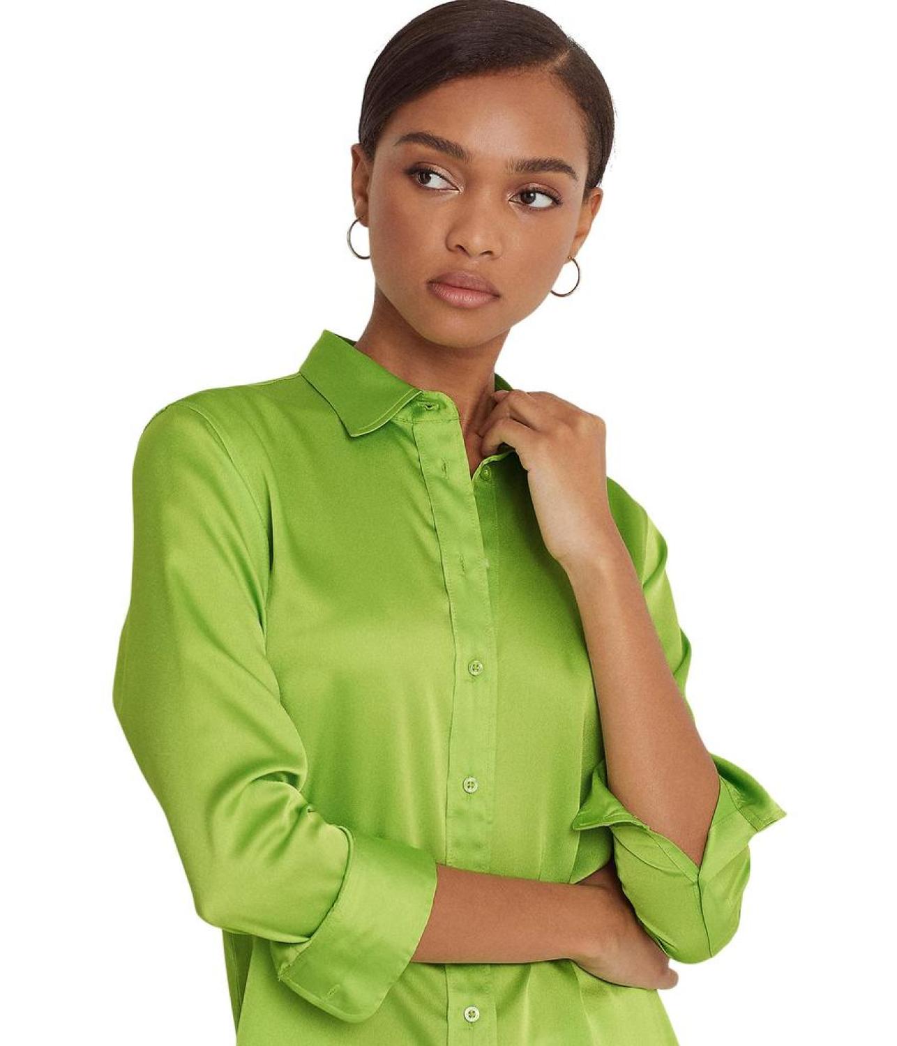 Satin Charmeuse Shirt