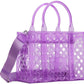 Purple 'The Jelly Small' Tote