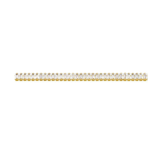 14K Gold-Plated Brass Tennis Necklace