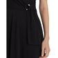 Surplice Jersey Dress