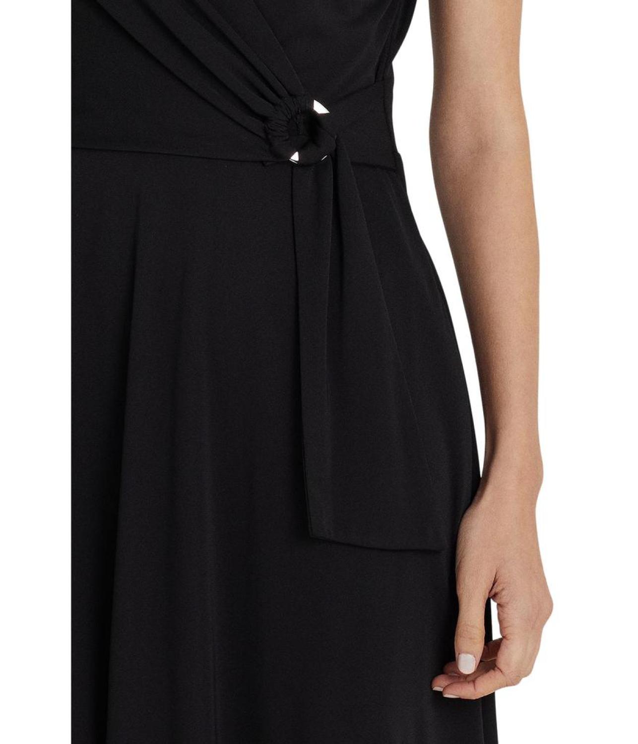 Surplice Jersey Dress