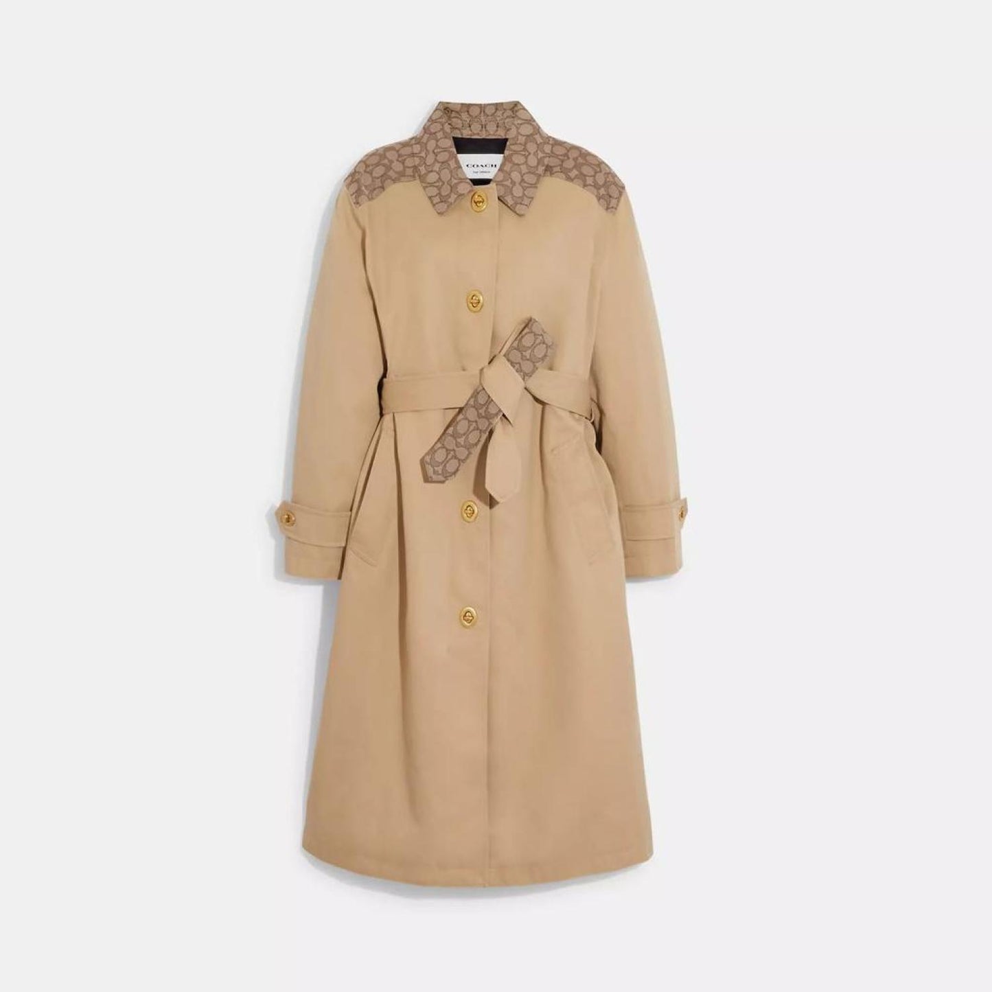 Coach Outlet Signature Turnlock Trench