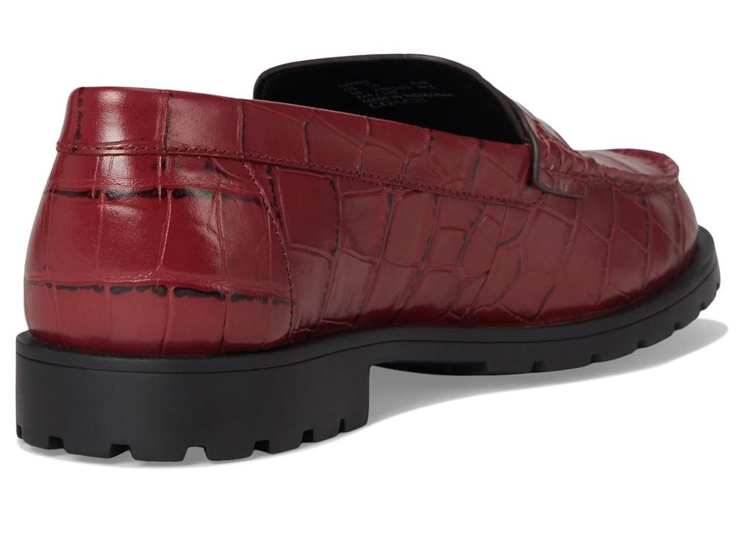 Jocelyn Embossed Croc Loafers