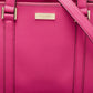 Pink Leather Newberry Lane Loden Tote