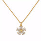 Bursting Blooms Gold-Tone Pendant Necklace, 16" + 3" extender