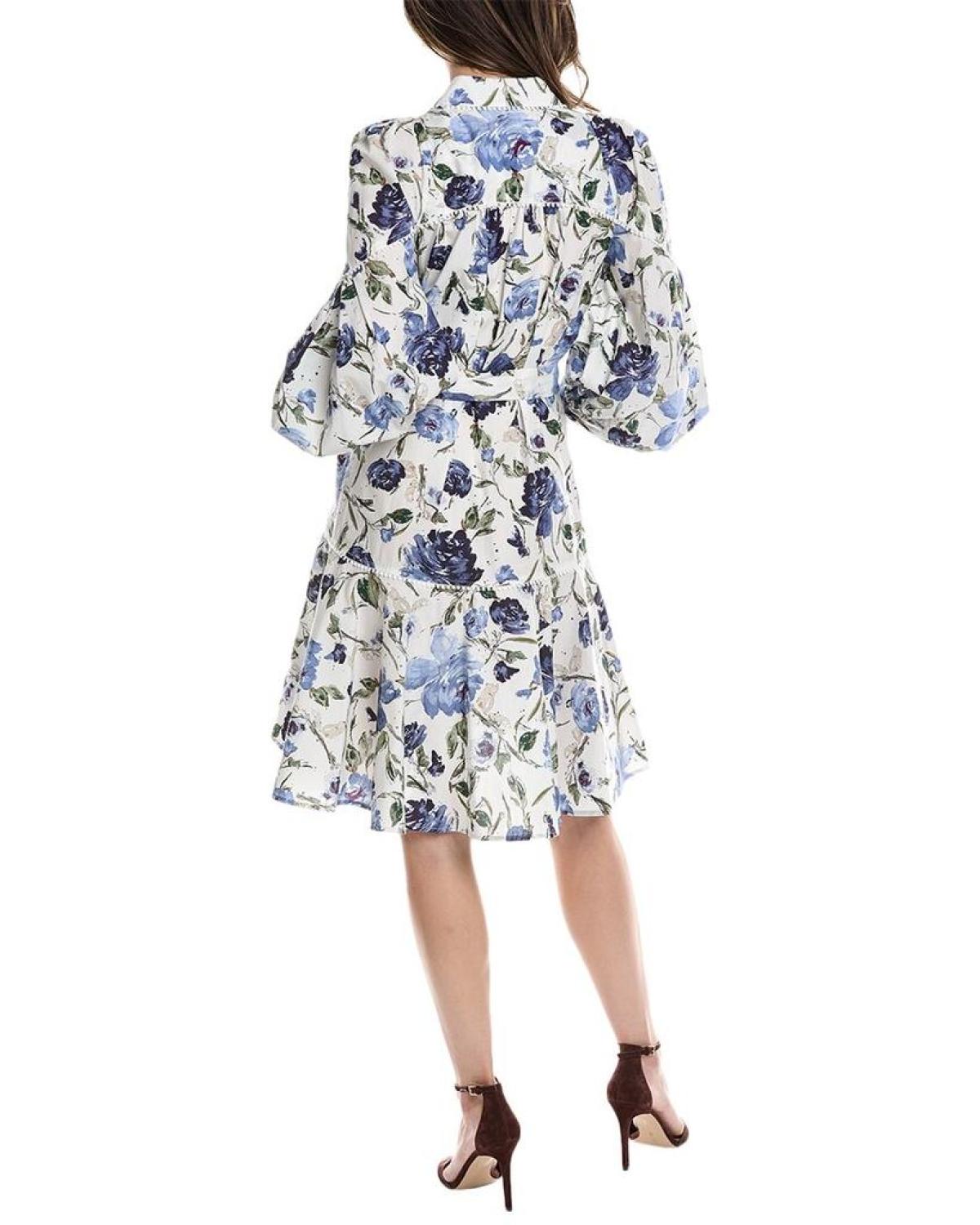 Marchesa Notte Disa Mini Shirtdress