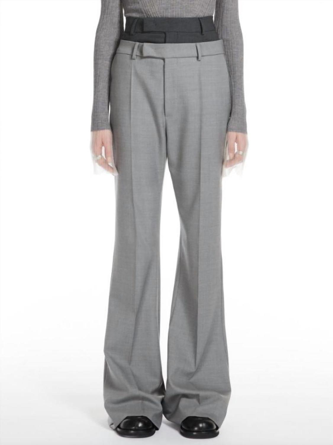 Lince Trouser In Light Grey