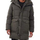 Men's Heavyweight Hooded Long Puffer Coat