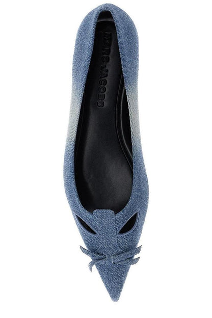 Marc Jacobs The Denim Kat Ballerinas