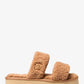 Winnie Faux Shearling Slide Sandal