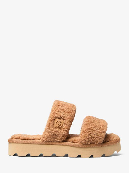 Winnie Faux Shearling Slide Sandal