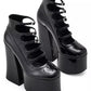 Kiki 160MM Leather Platform Ankle Boots