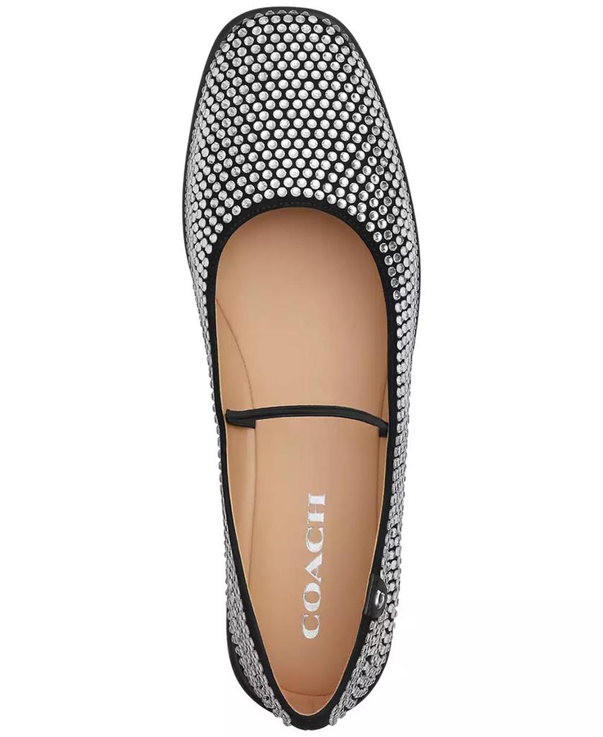 Women's Emilia Crystal Mary Jane Flats