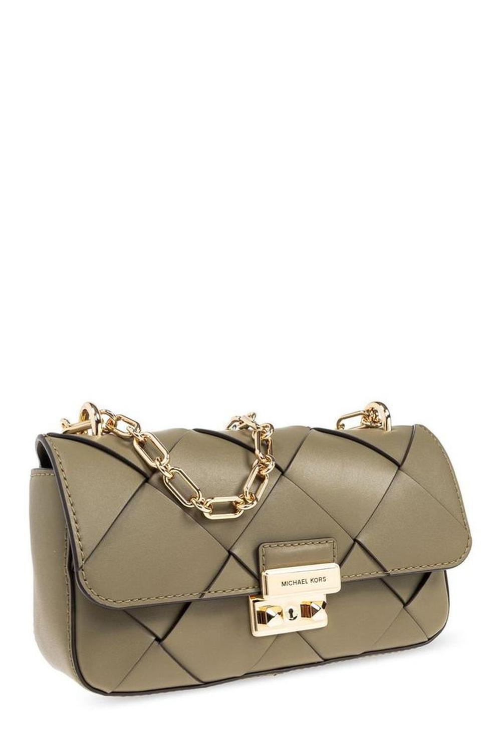 Michael Michael Kors Tribeca Small Woven Shoulder Bag