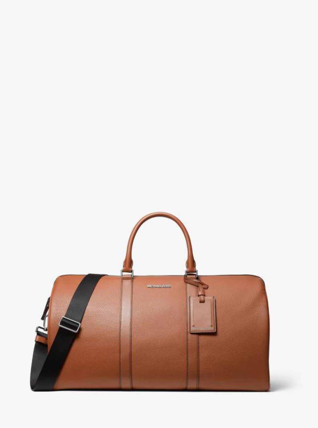 Cooper Pebbled Leather Duffel Bag