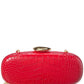 Michael Kors Collection E/W Croc-Embossed Leather Minaudiere