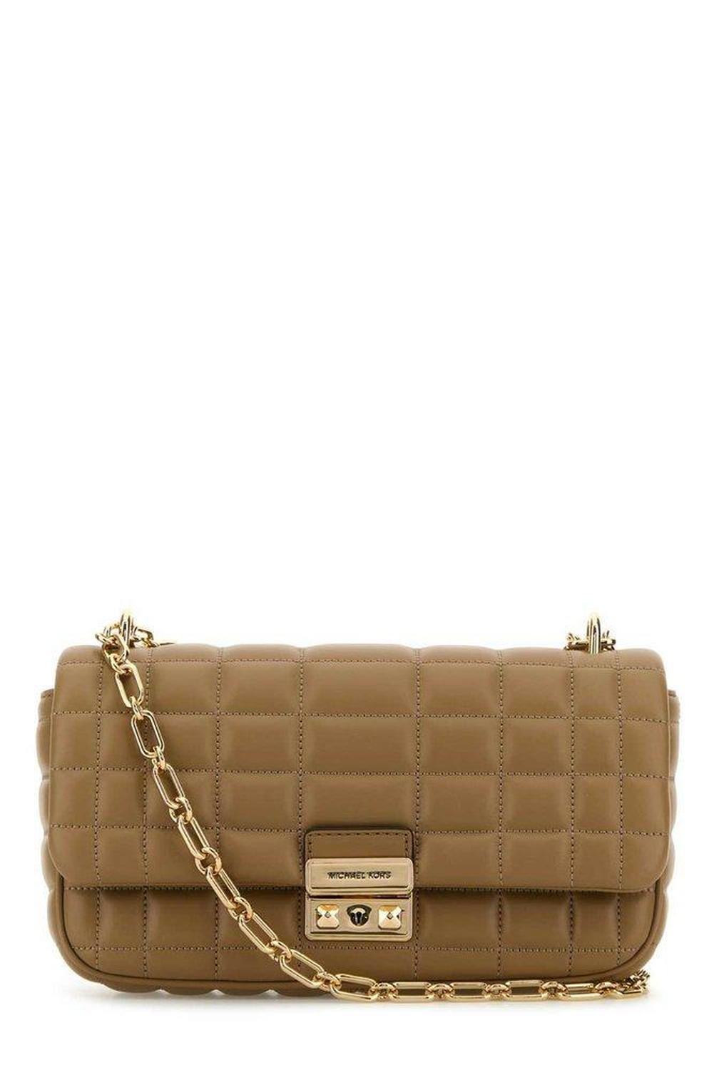 Michael Michael Kors Tribeca Large Quilted Shoulder Bag