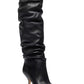 Women's Luna Leather Knee High Slouch Boots