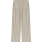 Michael Michael Kors Metallic Crinkled Wide-Leg Trousers