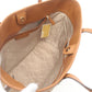 Straw Leather Tote Bag (Pre-Owned)