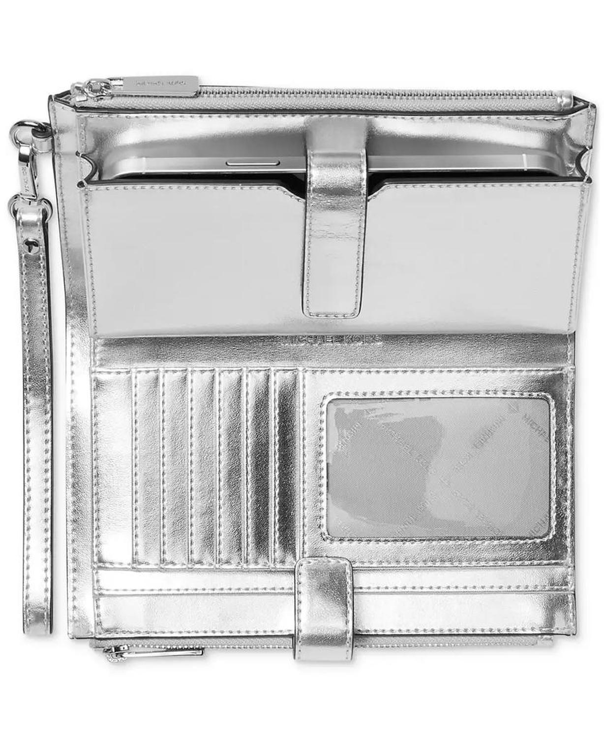 Jet Set Double Zip Wristlet