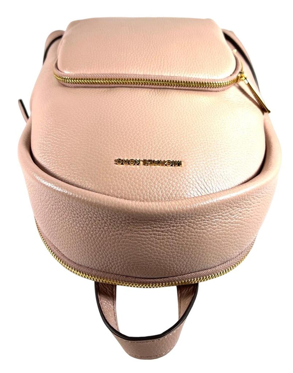 Women's Erin Pebbled Leather Zip Backpack