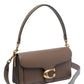 Coach Tabby 26 Logo Plaque Shoulder Bag