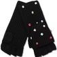 Women's Embellished Pop-Top Gloves