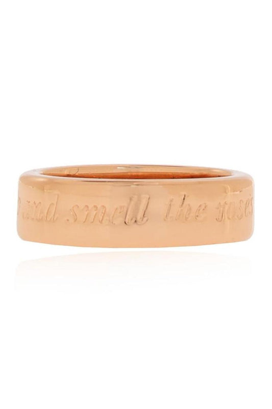 Kate Spade Stop And Smell The Roses Idiom Ring