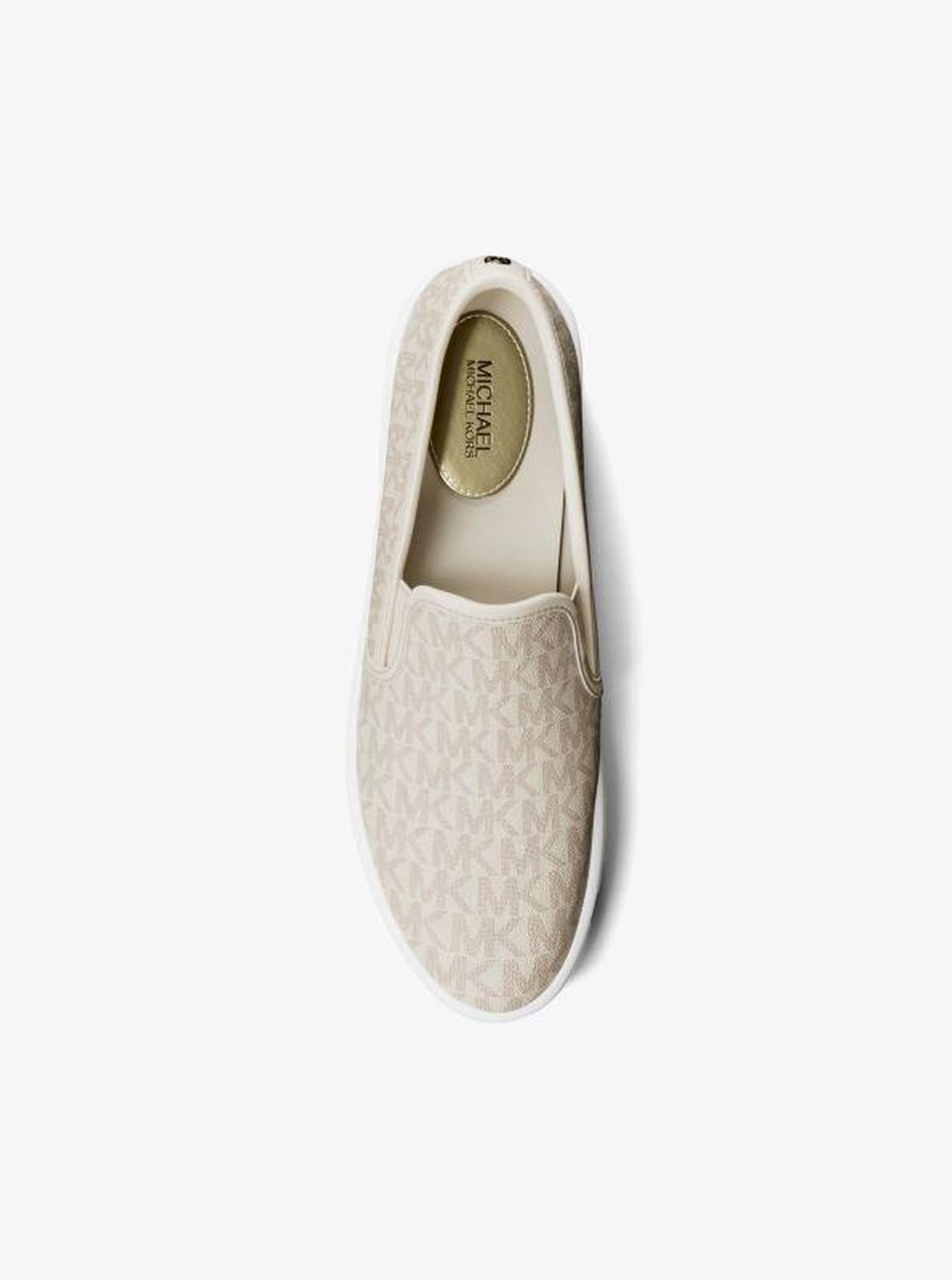 Teddi Signature Logo Slip-On Sneaker