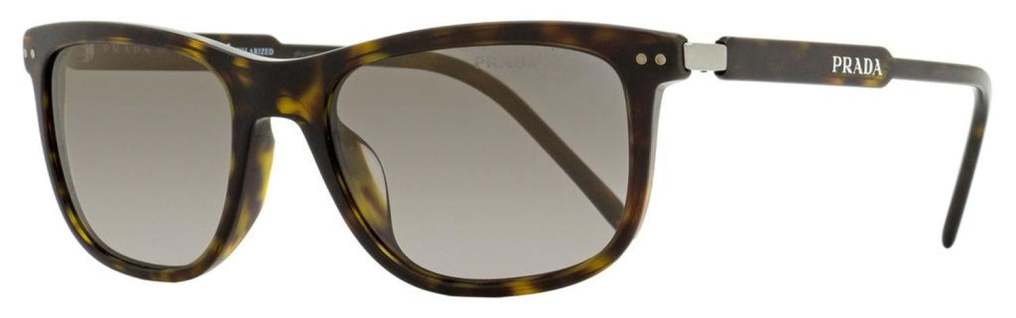 Prada Men's Polarized Sunglasses SPR18Y 2AU09G Havana 54mm