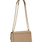 Tribeca Pebbled Leather Mini Flap Chain Crossbody