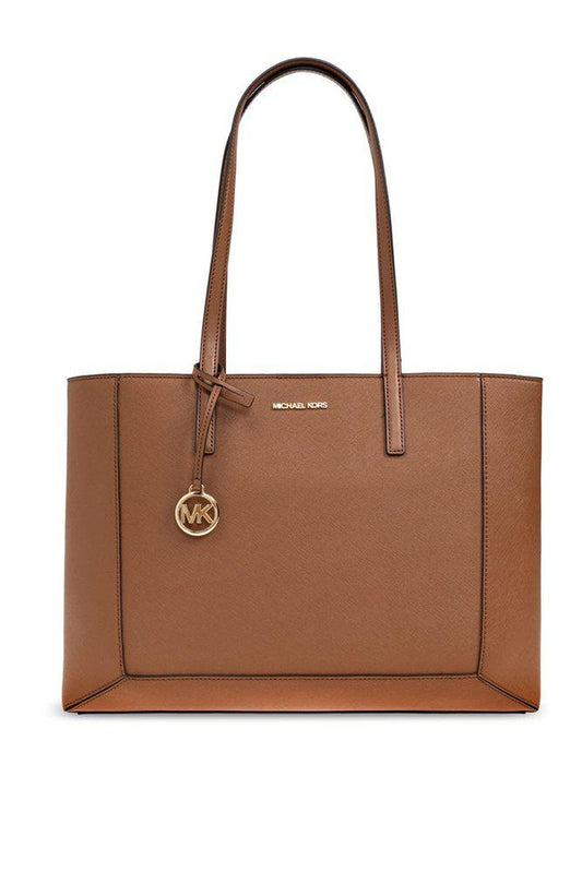 Michael Michael Kors Sallie Logo Plaque Type Shopper Bag