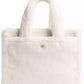 Shearling Cargo Small Tote Bag