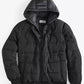 Men's Hooded Puffer Bomber Jacket