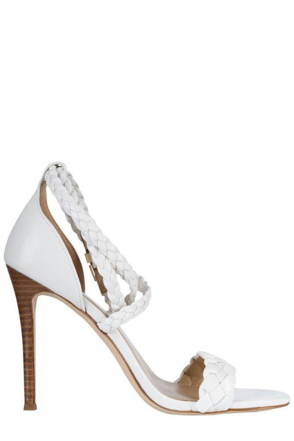 Michael Michael Kors Astrid-Braided Detail Heel Sandals