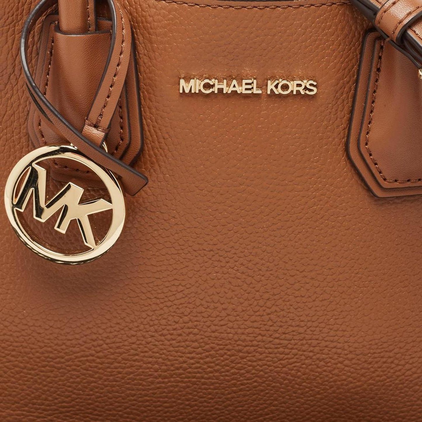 Michael Kors Brown Leather Small Mercer Tote..