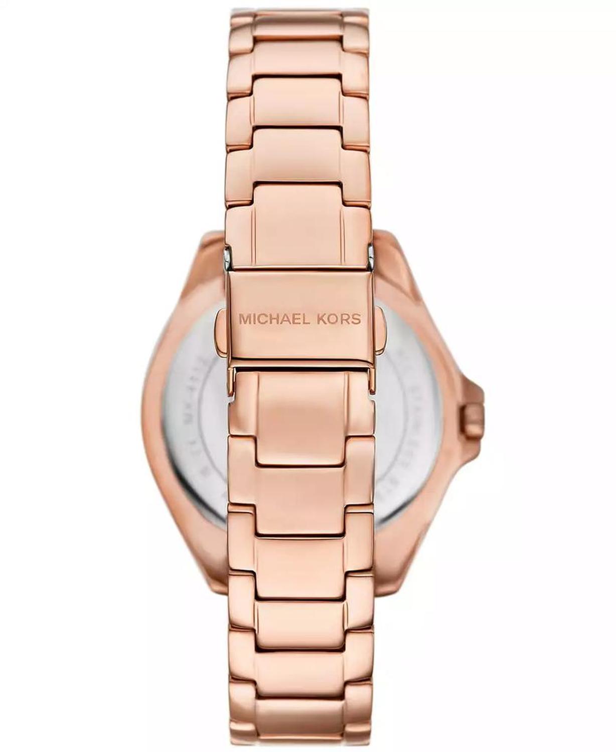 Women's Kacie Three-Hand Rose Gold-Tone Stainless Steel Watch 39mm