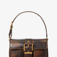 Colby Medium Burnished Leather Shoulder Bag