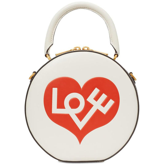 Alexander Girard X Kate Spade New York Heart Embossed Pebbled Leather Top Handle Crossbody