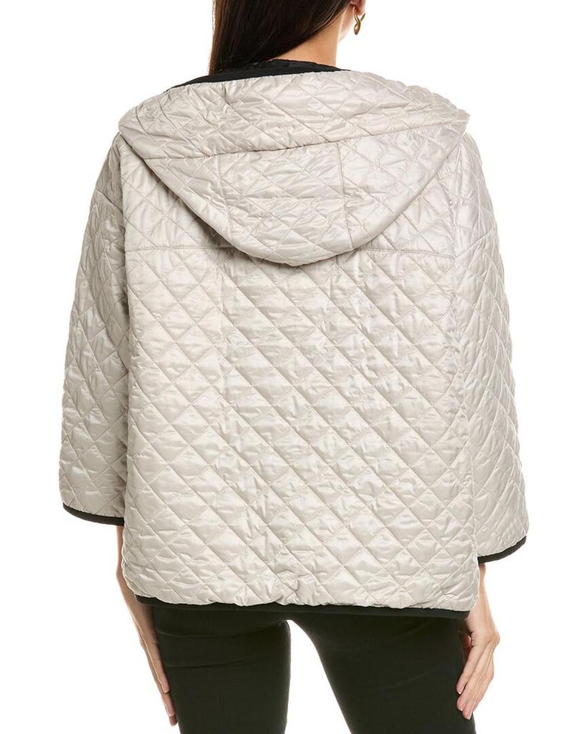 Max Mara Nora Quilted Silk-Blend Jacket