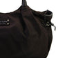 Kate Spade Womens Bow Detail Zip Up Shoulder Bag Purse Handbag Brown